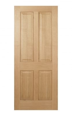 LPD Regency Pre-Finished Oak 4 panel Internal Door - Metric SizeLPD Regency Pre-Finished Oak 4 panel Internal Door - Metric Size
