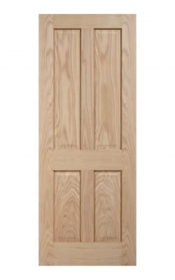 LPD Regency Unfinished Oak 4 panel Internal Door - Imperial SizeLPD Regency Unfinished Oak 4 panel Internal Door - Imperial Size