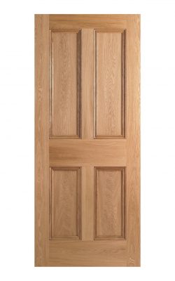 LPD Victorian Oak Four Panel Internal DoorLPD Victorian Oak Four Panel Internal Door