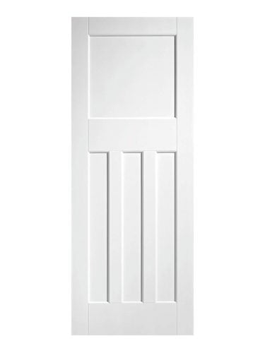 LPD 1930's style 4 Panel White Primed Internal Door