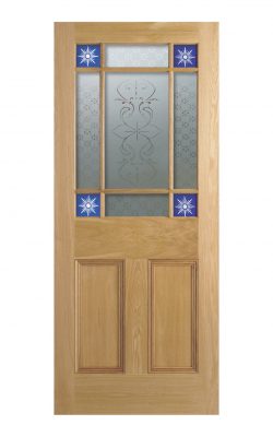 LPD Victorian Oak Downham Glazed Vestibule DoorLPD Victorian Oak Downham Glazed Vestibule Door