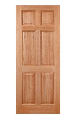 LPD Hardwood Colonial 6-Panel Dowelled External DoorLPD Hardwood Colonial 6-Panel Dowelled External Door