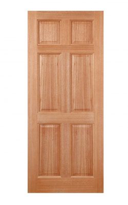 LPD Hardwood Colonial 6-Panel M&T External DoorLPD Hardwood Colonial 6-Panel M&T External Door