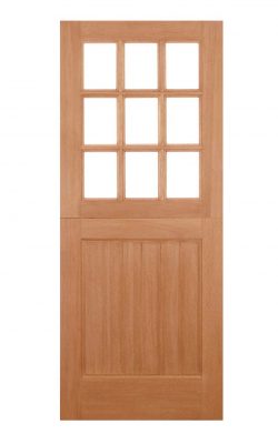 LPD Hardwood Stable Straight Top 9L M&T Unglazed External DoorLPD Hardwood Stable Straight Top 9L M&T Unglazed External Door