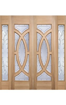 LPD Oak Majestic Sidelight External Glazed Door 1LLPD Oak Majestic Sidelight External Glazed Door 1L