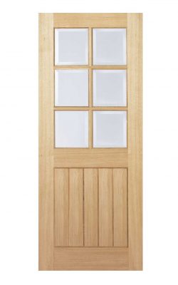 LPD Oak Mexicano 6L Internal Glazed DoorLPD Oak Mexicano 6L Internal Glazed Door