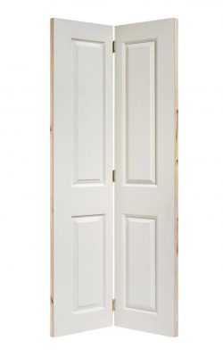 LPD White Moulded Textured 4-Panel Bi-Fold Internal DoorLPD White Moulded Textured 4-Panel Bi-Fold Internal Door