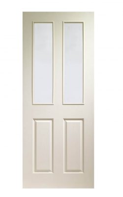 XL Joinery Victorian White Moulded Clear Internal Glazed DoorXL Joinery Victorian White Moulded Clear Internal Glazed Door
