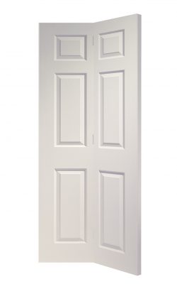 XL Joinery Colonist 6 Panel Bi-Fold White Moulded Internal DoorXL Joinery Colonist 6 Panel Bi-Fold White Moulded Internal Door