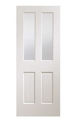 XL Joinery Malton Pre-Finished White Bevelled Glass Clear Internal Glazed DoorXL Joinery Malton Pre-Finished White Bevelled Glass Clear Internal Glazed Door