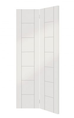 XL Joinery Palermo White Primed Bi-Fold Internal DoorXL Joinery Palermo White Primed Bi-Fold Internal Door