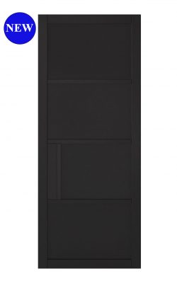 LPD Black Chelsea 4 Panel Solid Internal DoorLPD Black Chelsea 4 Panel Solid Internal Door