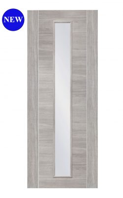 XL Joinery White Grey Laminate Forli Internal Glazed DoorXL Joinery White Grey Laminate Forli Internal Glazed Door