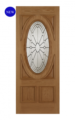 Mendes Sovereign Oak Triple Glazed External DoorMendes Sovereign Oak Triple Glazed External Door
