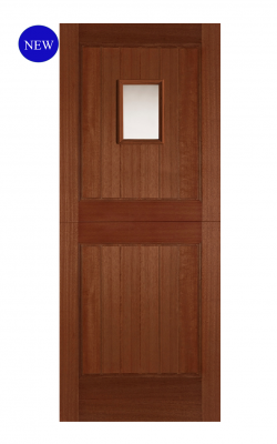 Mendes Stable 1 Light Hardwood Unglazed External  DoorMendes Stable 1 Light Hardwood Unglazed External  Door