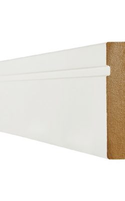 LPD White Wrapped Single Groove Skirting (4x 3m Lengths Per Pack)LPD White Wrapped Single Groove Skirting (4x 3m Lengths Per Pack)